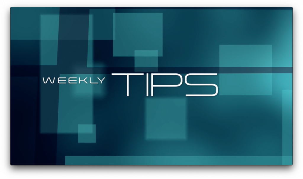 Weekly Tips #53