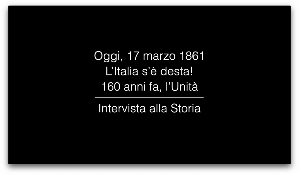 160° dellUnità d’Italia