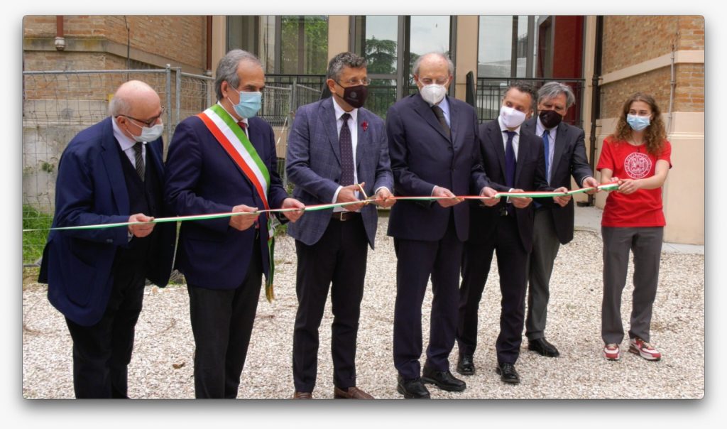 Inaugurazione lavori Padiglione Sauli Saffi