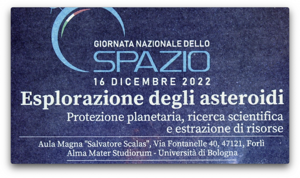 Giornata Nazionale dello Spazio 2022