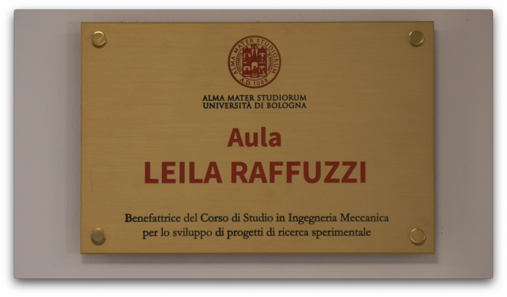 Cerimonia di intitolazione del laboratorio Leila Raffuzzi