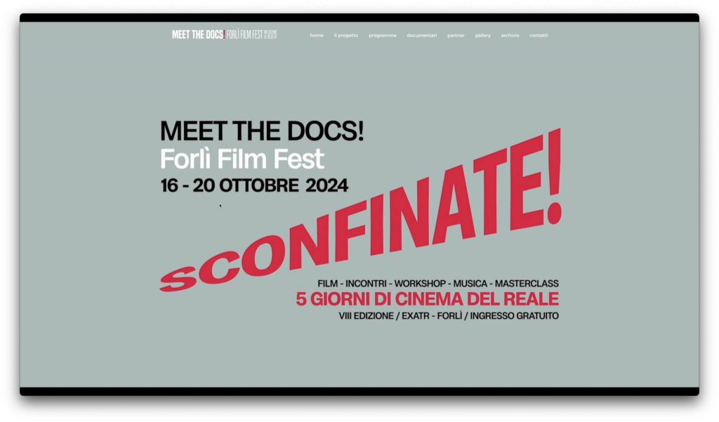 Meet the Docs! Forlì Film Fest ’24